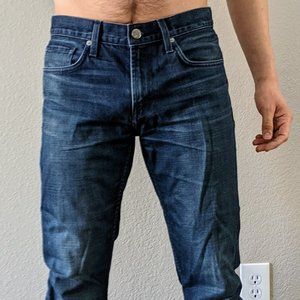 J Brand Dark Wash Jeans Kane Straight-Leg, 32